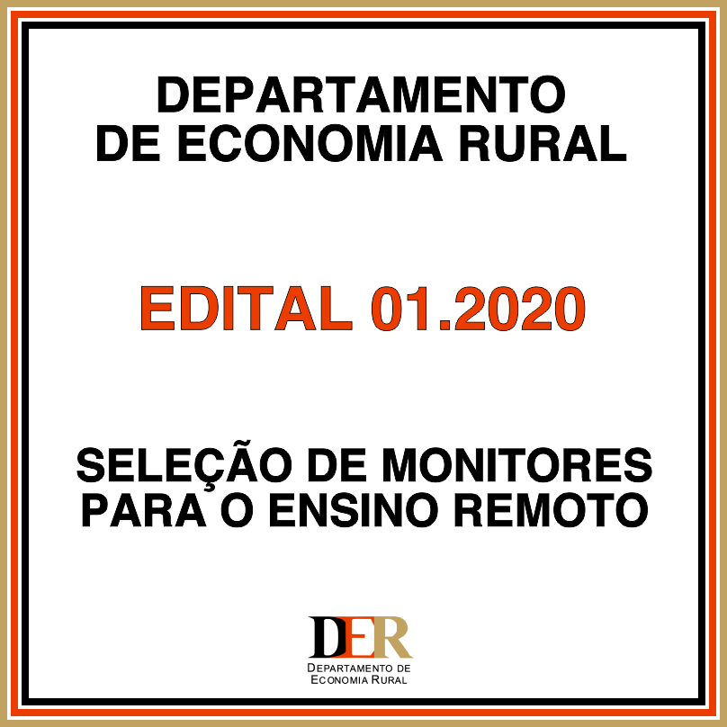 Projeto - Edital 001.2020 (Monitores)