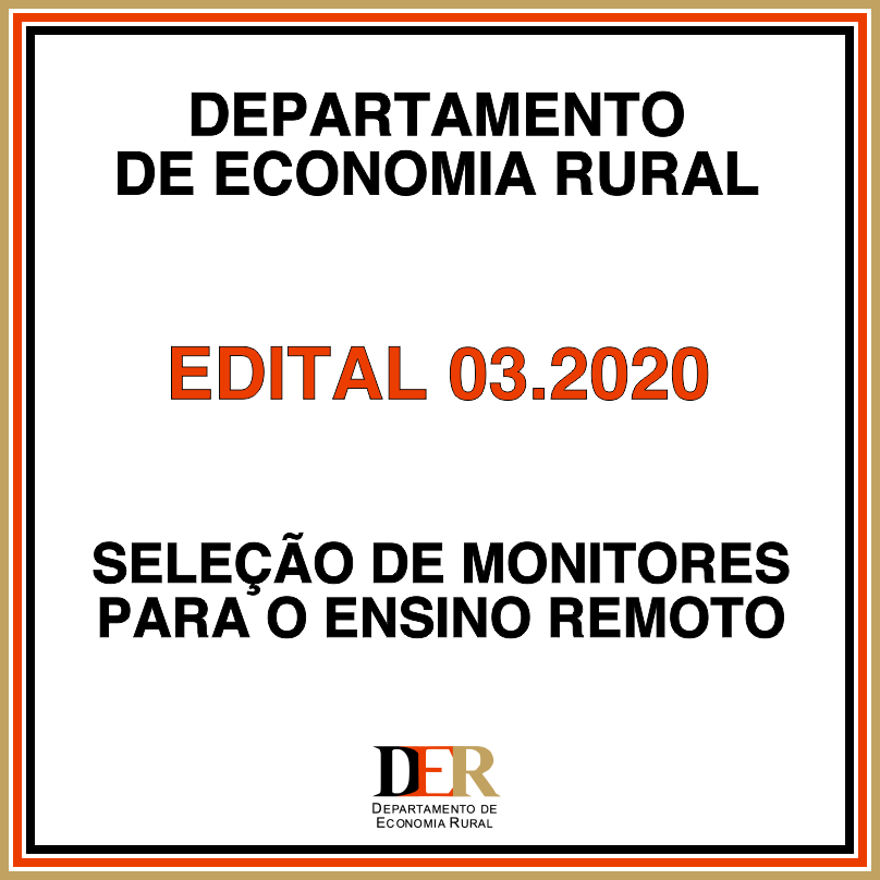 Projeto - Edital 003.2020 (Monitores)