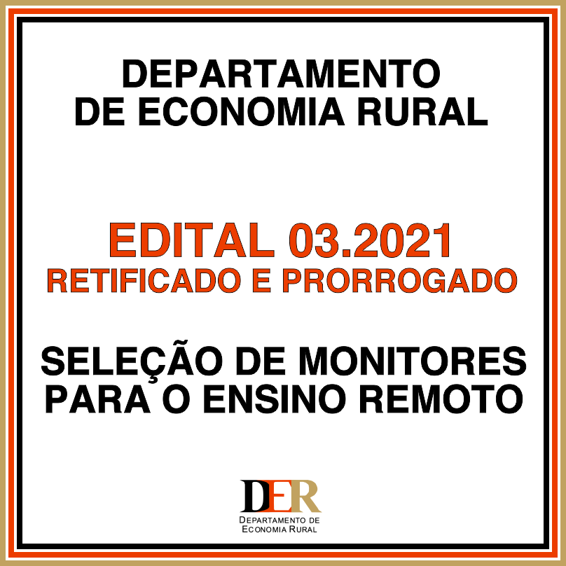 Projeto - Edital 003.2021 (Monitores) Retificado e Prorrogado